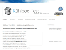 Tablet Screenshot of kuehlbox-test.com